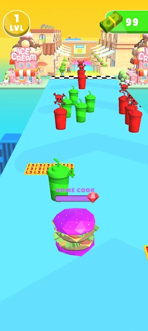 Food Craze: Running Game 3D Screenshot 2