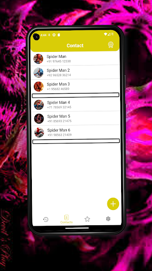 Spider Hero Man Fake Call Screenshot 0