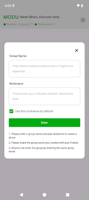 MODU Screenshot 1