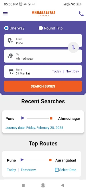Maharashtra Travels Screenshot 1