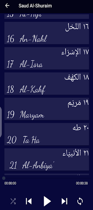 Saud Al-Shuraim Offline Screenshot 2