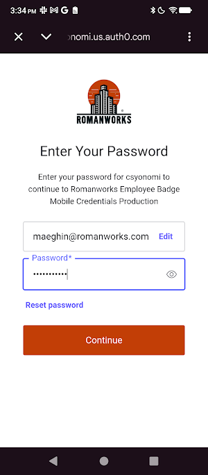 Romanworks Access Screenshot 2