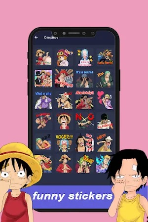 anime stickers for whatsapp Screenshot 1