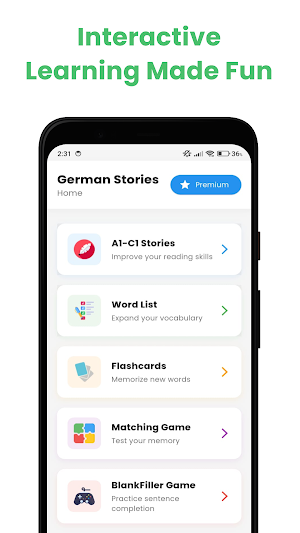 Learn with German Stories Screenshot 0