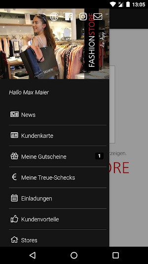 Fashion Store App Screenshot 1