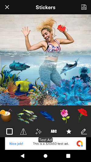 3D Water Photo Frames Screenshot 0