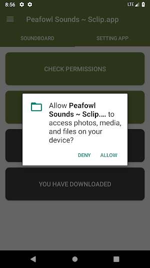 Peafowl Sound Collections ~ Sclip.app Screenshot 1