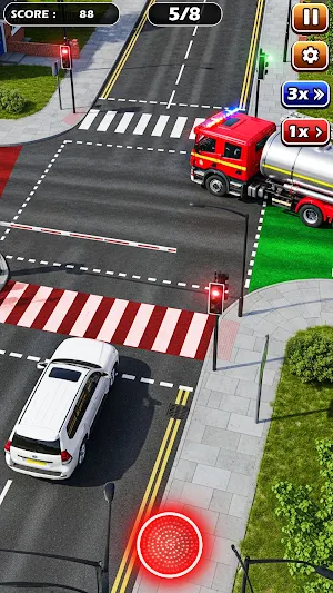 Traffic Signal Control Game 3d Screenshot 0