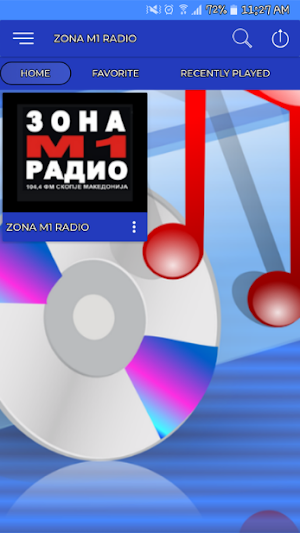 M1 Radio Zona M1 Radio Macedonia Radio App En Vivo Screenshot 1