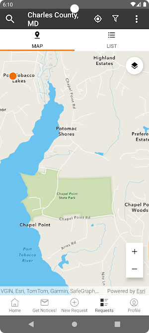 See Click Report-Charles Co MD Screenshot 2