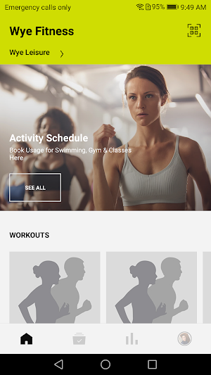 Wye Fitness Screenshot 0