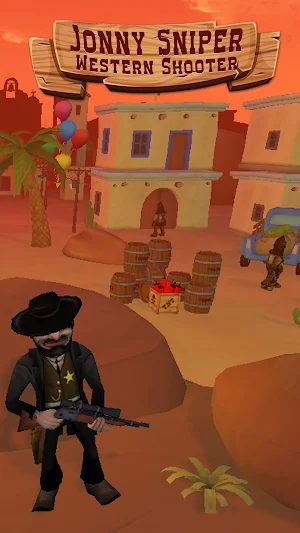 Jonny Sniper : Western Shooter Screenshot 0