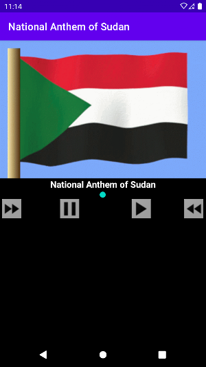 National Anthem of Sudan Screenshot 1
