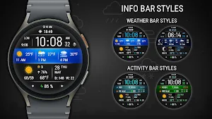 VF03 Weather Inform Watch Face Screenshot 2