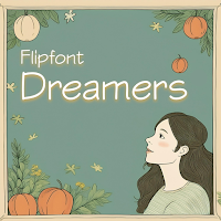 NmDreamers™ Latin Flipfont