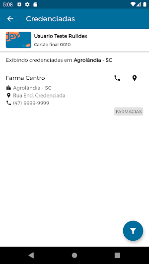 Rulldex Card Screenshot 3