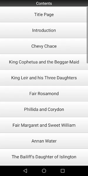 A Book of Old English Ballads Screenshot 1