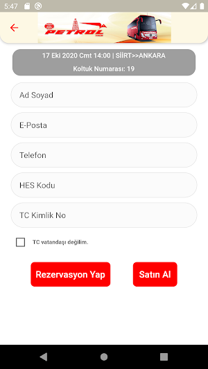 Siirt Petrol Turizm Screenshot 3