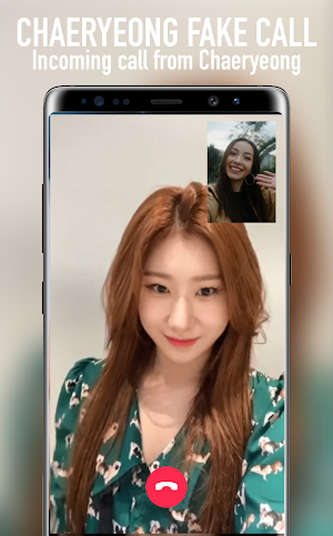 Chaeryeong Fake Call Screenshot 1