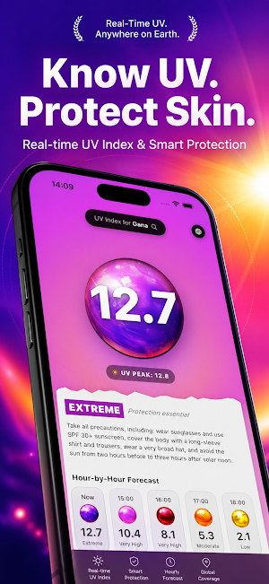 UV Index Tracker & Tanning Screenshot 0