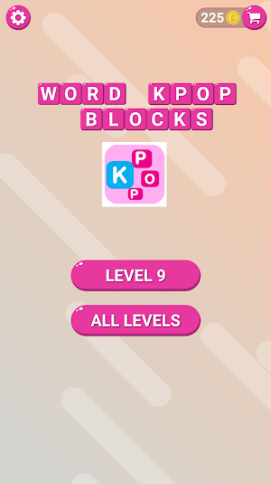 Word Kpop Blocks Screenshot 0