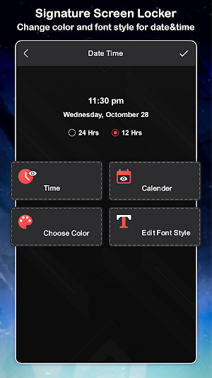 Signature Screen Locker Screenshot 3