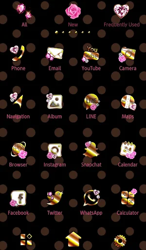Wallpaper Glamorous Glitter Screenshot 2