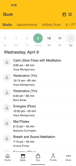 5th Element Wellness Screenshot 1