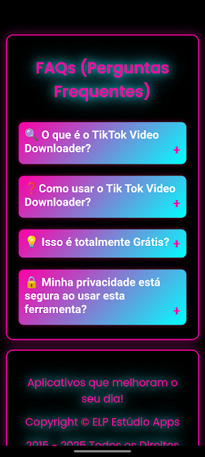 TikToke baixador de videos TT Screenshot 2