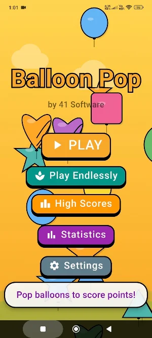 Balloon Pop: Colorful for Kids Screenshot 0