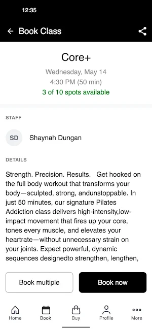 Pilates Addiction Screenshot 2