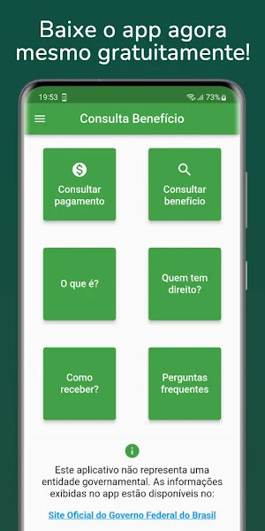 Consulta Benefício Screenshot 3