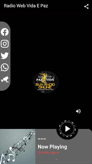 Rádio Web Vida e Paz Screenshot 2