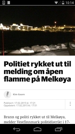 iFinnmark.no Screenshot 1