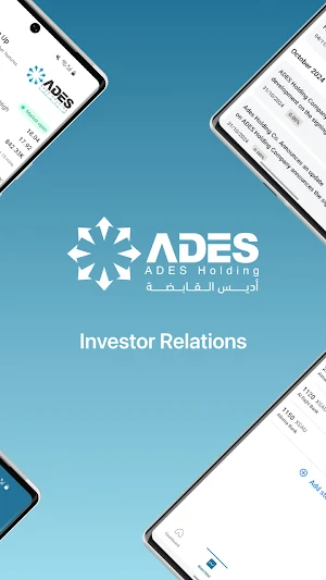 ADES Holding IR Screenshot 1