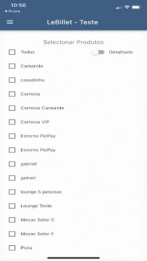 LeBillet Checkin Screenshot 3