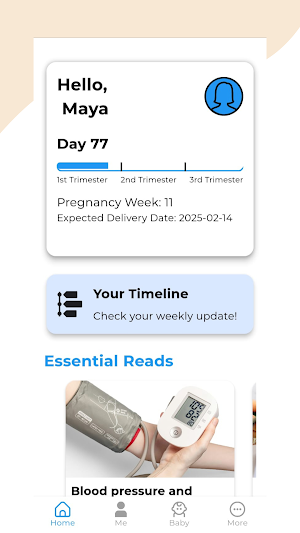 Baby To Pregnancy Tracker Screenshot 0