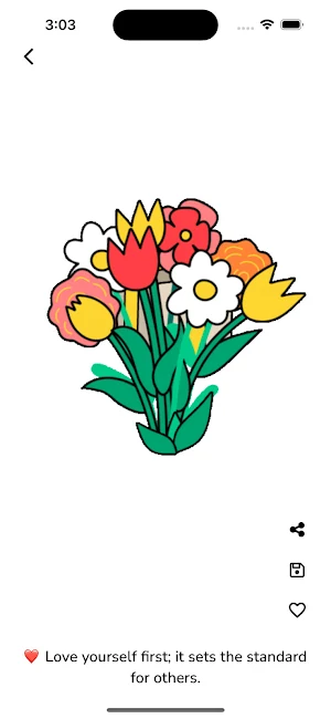 Animated Flowers & Advice Screenshot 2