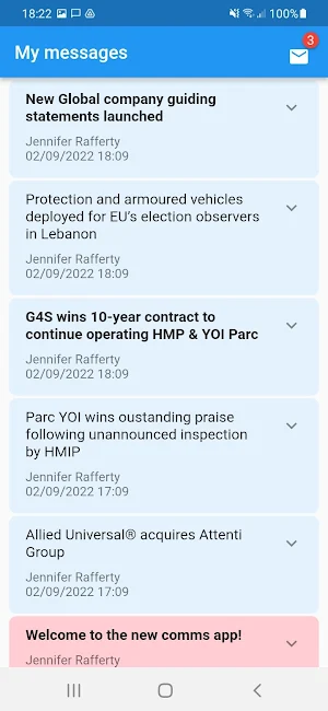 G4S Communications Screenshot 1