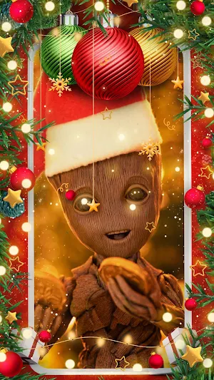 Xmas Superheroes Wallpaper HD Screenshot 3