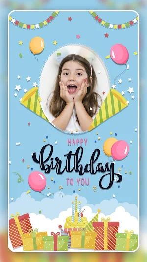 Birthday Photo Frame Screenshot 3