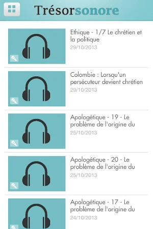 Tresorsonore Screenshot 2
