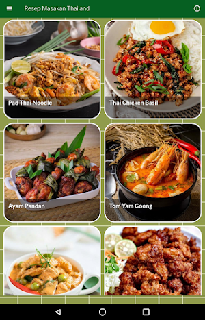 Resep Masakan Thailand Screenshot 1