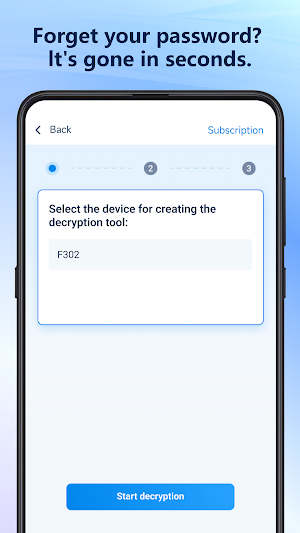 PassFab 4Winkey(Android) Screenshot 1