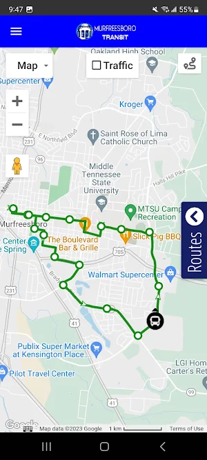 Murfreesboro Transit Screenshot 3