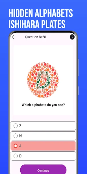 Color Blind Test Screenshot 2