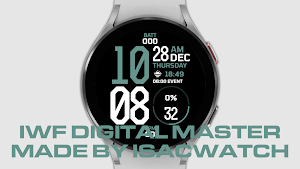 IWF Digital Master watch face Screenshot 0