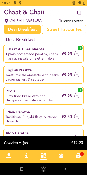 Chaat & Chaii Screenshot 3