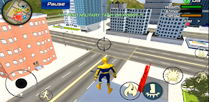 Rope Hero Gangster City Screenshot 1