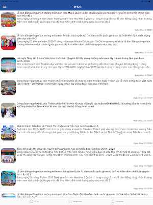 DashBoard GDĐT Screenshot 3